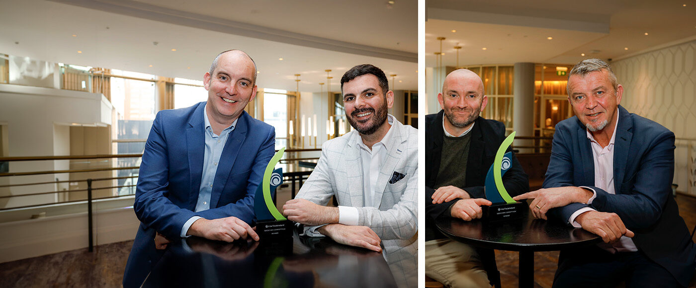 Shane O Hanlon Funding for Growth Manager at InterTradeIreland with Northern Ireland Best New Start and Best Early Stage winners