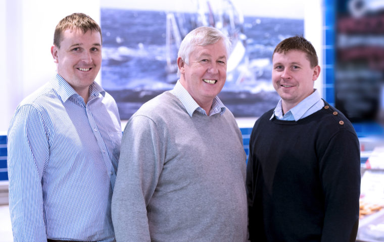 Managing Directors of Keohane Seafoods from left to right Colman Keohane Mike Keohane Brian Keohane