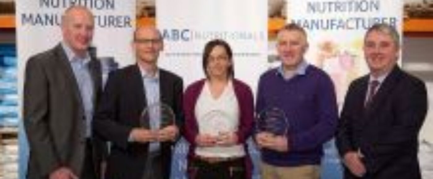 Inter Trade Ireland Award for Co Clare based ABC Nutrition Ltd