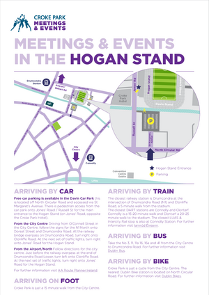 Davin Car Park Directions Map